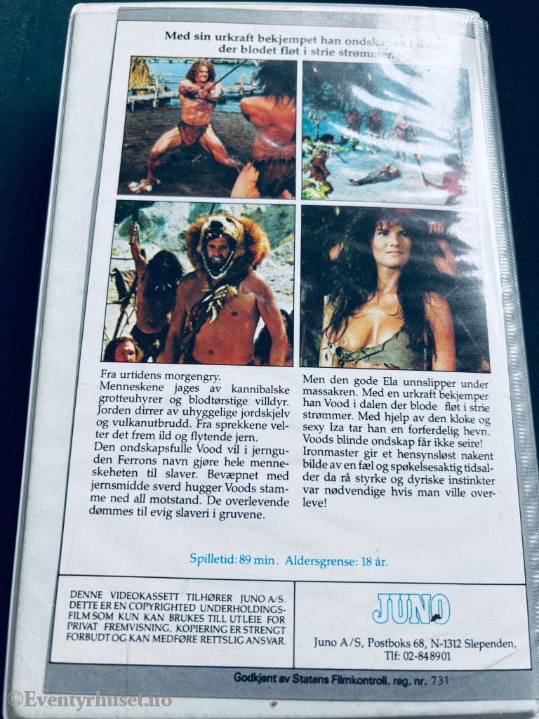 The Ironmaster. VHS Big Box. VHS