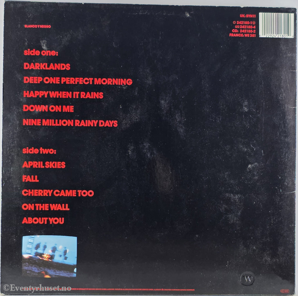 The Jesus And Mary Chain. 1987. Darklands. LP.