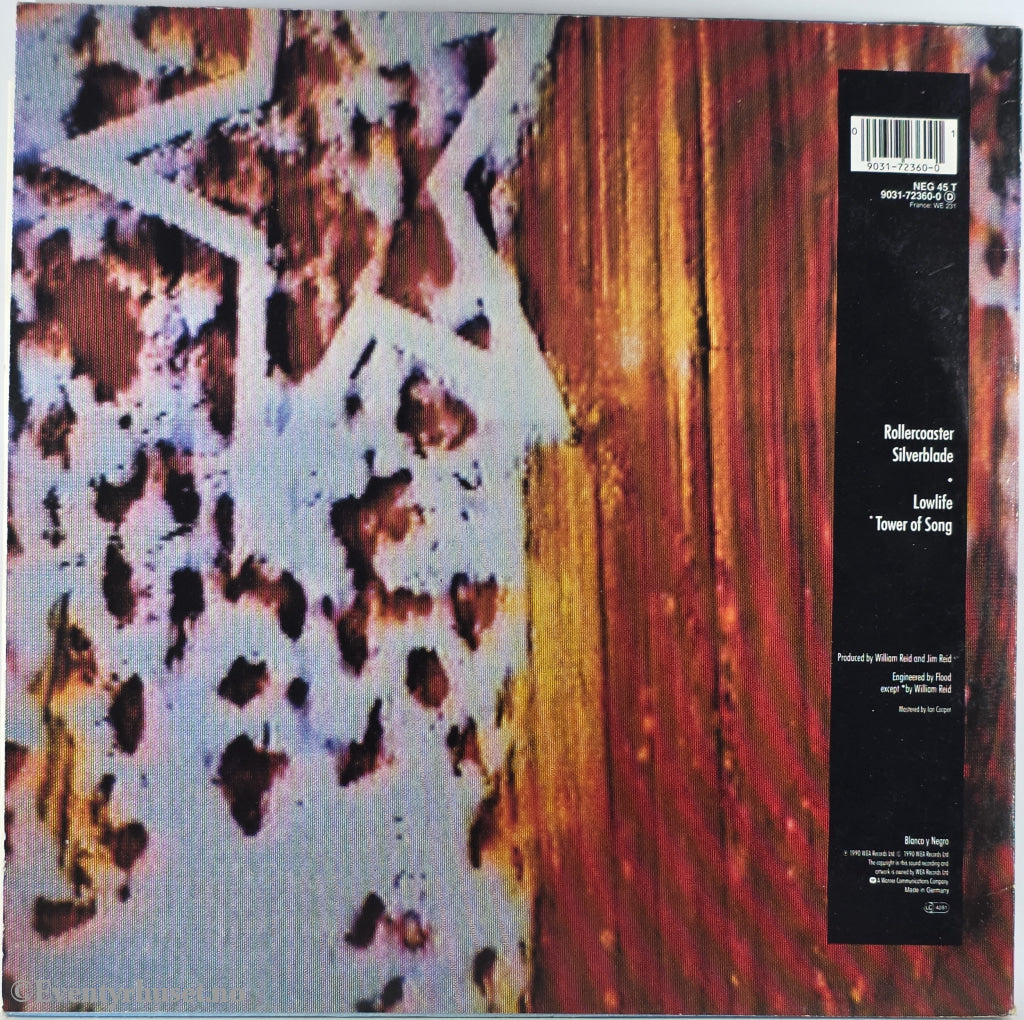 The Jesus and Mary Chain. 1990. Rollercoaster E.P. . LP.