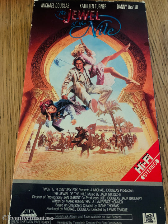 The Jewel of the Nile (1985). VHS slipcase.