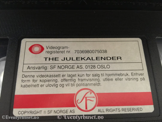 The Julekalender. 1993. Vhs. Vhs