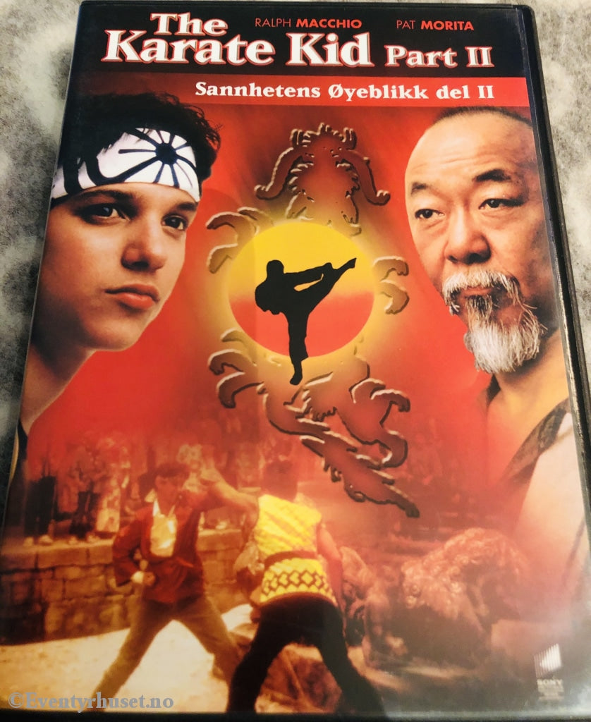 The Karate Kid 2 (Sannhetens Øyeblikk). 1986. Dvd. Dvd