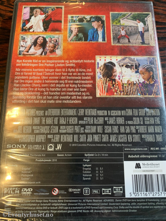 The Karate Kid. 2010. Dvd. Ny I Plast! Dvd