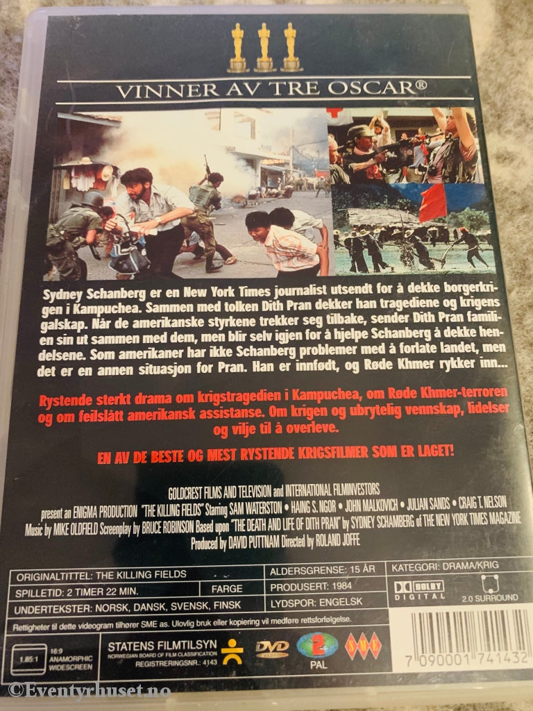 The Killing Fields. 1984. Dvd. Dvd