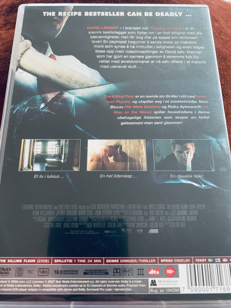 The Killing Floor. DVD.