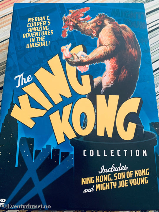 The King Kong Collection. Dvd Samleboks.