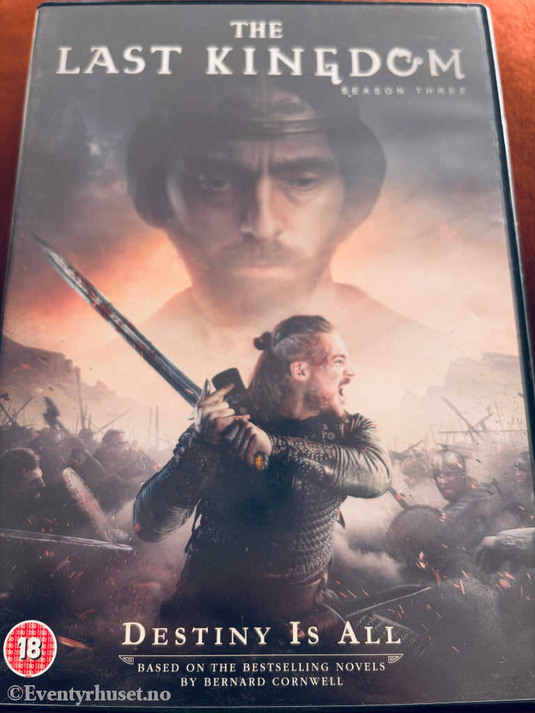 The Last Kingdom Season 3. DVD samleboks. DVD