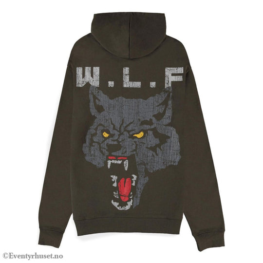 The Last of Us Hooded Sweater Wolf Size XL Fashion & Accessories