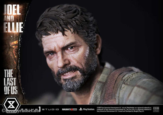 The Last of Us Part I Ultimate Premium Masterline Series Statue Joel & Ellie Deluxe Bonus Version (The Last of Us Part