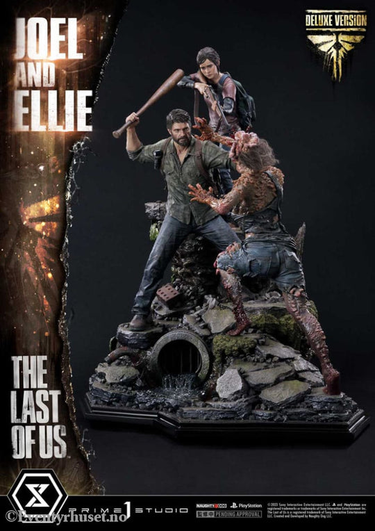 The Last of Us Part I Ultimate Premium Masterline Series Statue Joel & Ellie Deluxe Bonus Version (The Last of Us Part