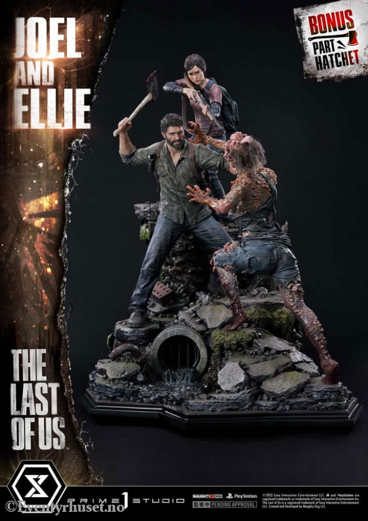 The Last of Us Part I Ultimate Premium Masterline Series Statue Joel & Ellie Deluxe Bonus Version (The Last of Us Part