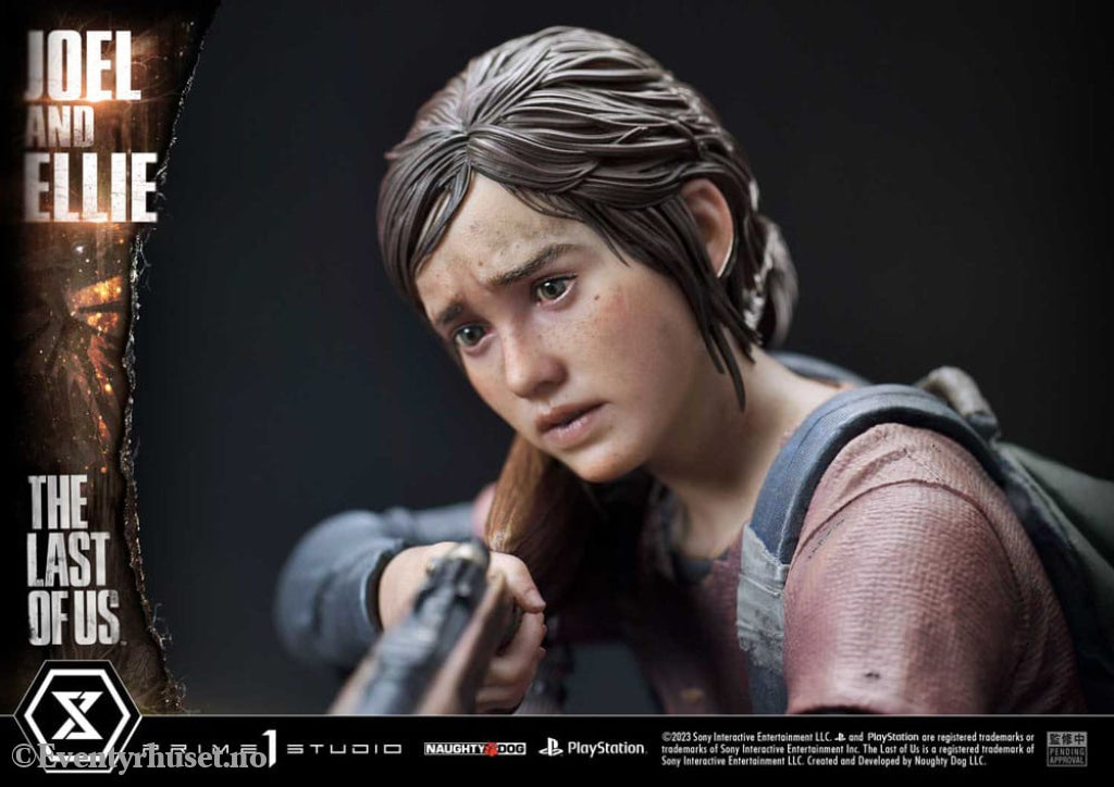 The Last of Us Part I Ultimate Premium Masterline Series Statue Joel & Ellie Deluxe Bonus Version (The Last of Us Part