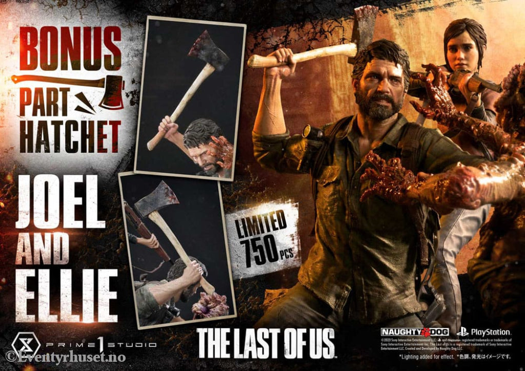 The Last of Us Part I Ultimate Premium Masterline Series Statue Joel & Ellie Deluxe Bonus Version (The Last of Us Part