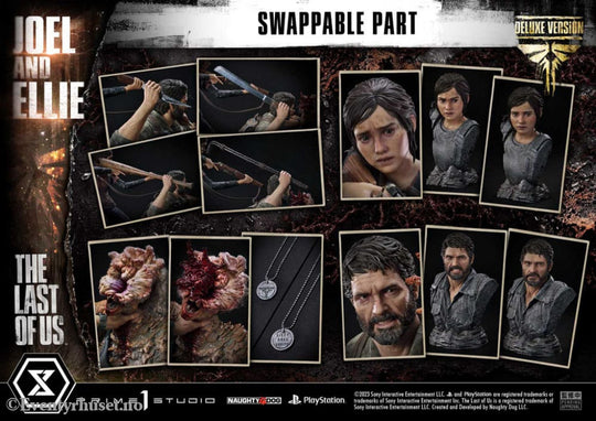 The Last of Us Part I Ultimate Premium Masterline Series Statue Joel & Ellie Deluxe Version (The Last of Us Part I) 73