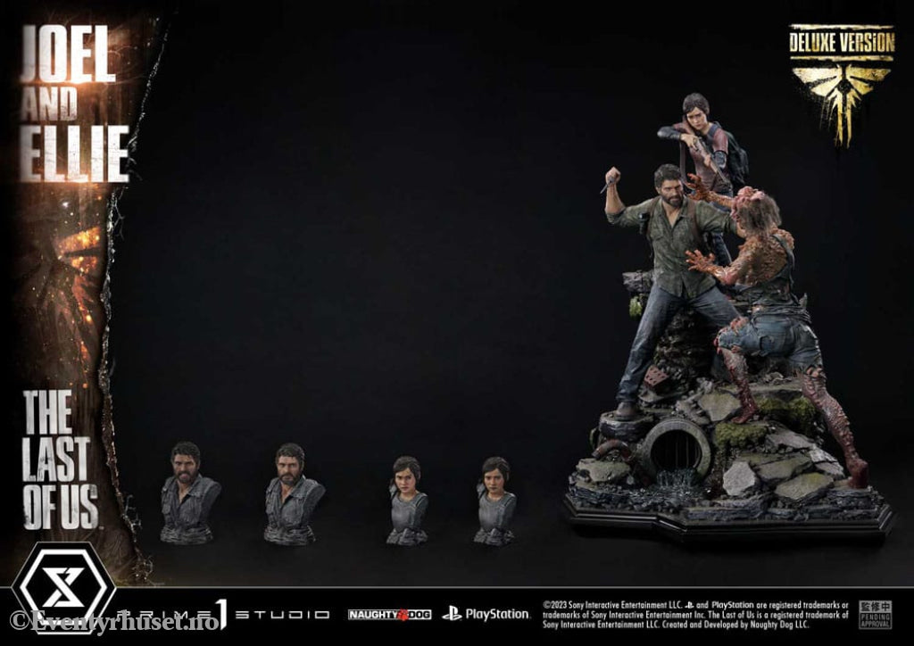The Last of Us Part I Ultimate Premium Masterline Series Statue Joel & Ellie Deluxe Version (The Last of Us Part I) 73