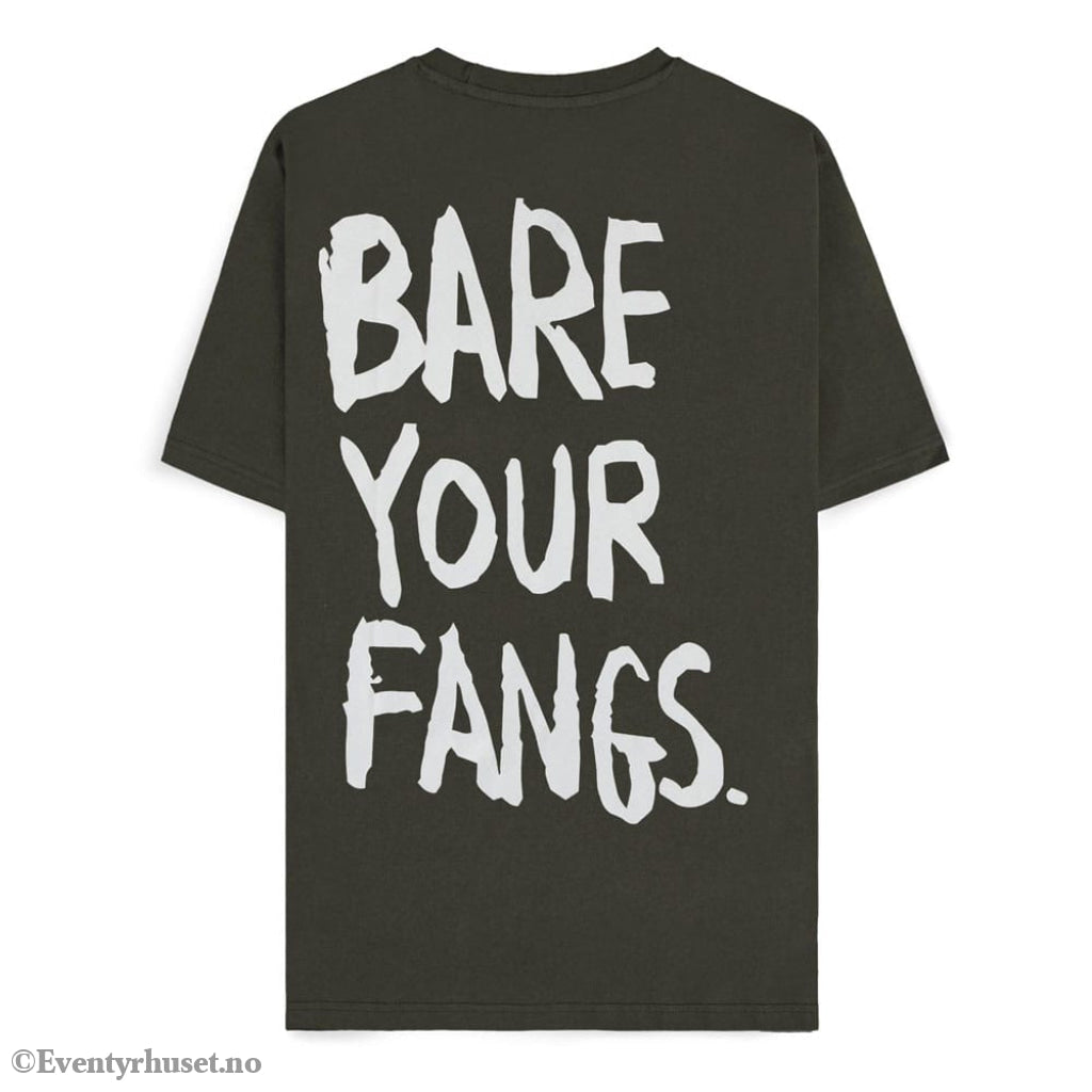 The Last of Us T-Shirt Bare Your Fangs Size M Fashion & Accessories
