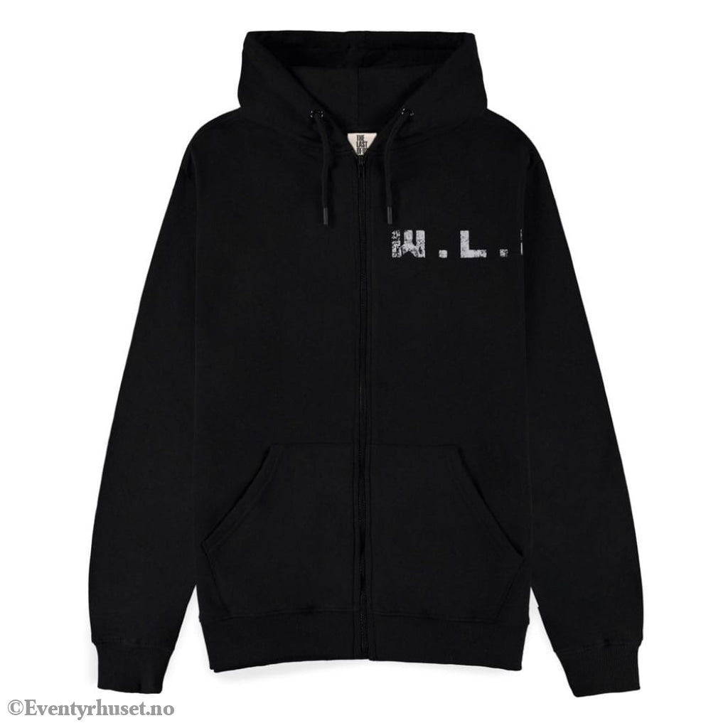 The Last of Us Zipper Hoodie Washington Liberation Front Size S Fashion & Accessories