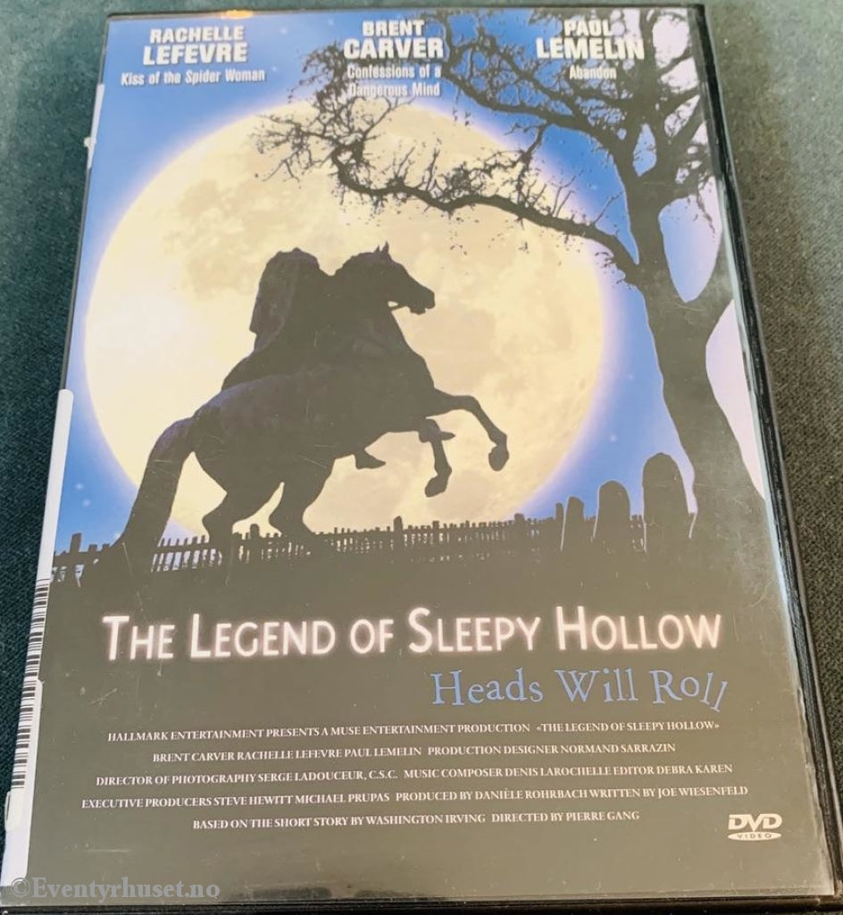 The Legend Of Sleepy Hollow. 2003. Dvd. Leiefilm. Dvd