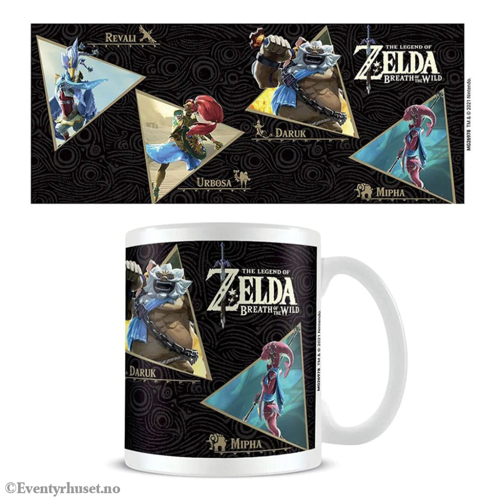 The Legend of Zelda Breath of the Wild Mug Champions Home & Gifts