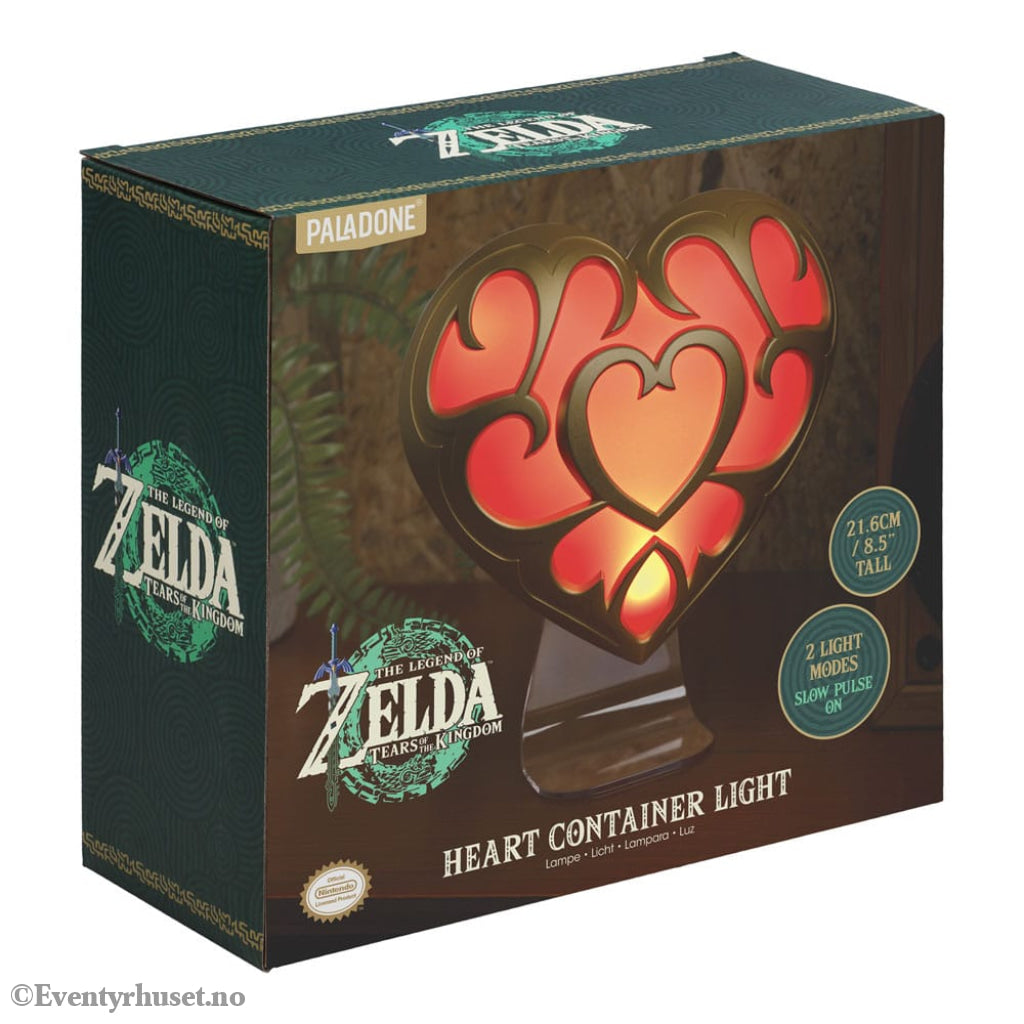 The Legend of Zelda: Tears of the Kingdom Light Heart Container 22 cm Home & Gifts