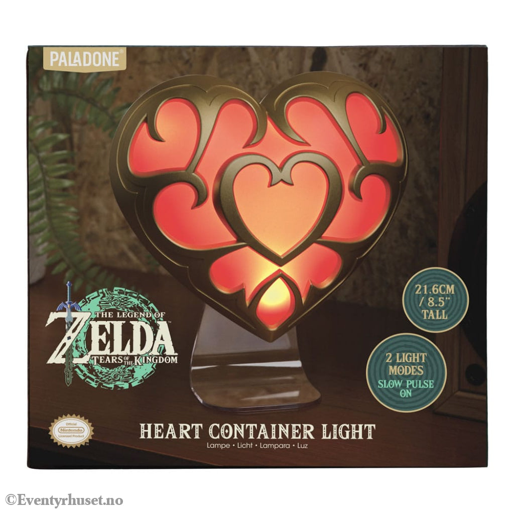 The Legend of Zelda: Tears of the Kingdom Light Heart Container 22 cm Home & Gifts