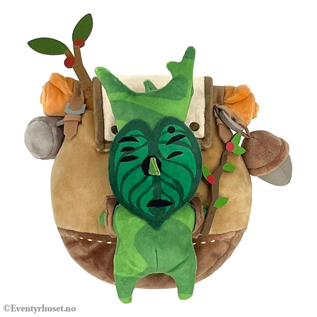 The Legend of Zelda: Tears of the Kingdom Plush Figure ZP04 Korok with Backpack Brown 17 cm Toys