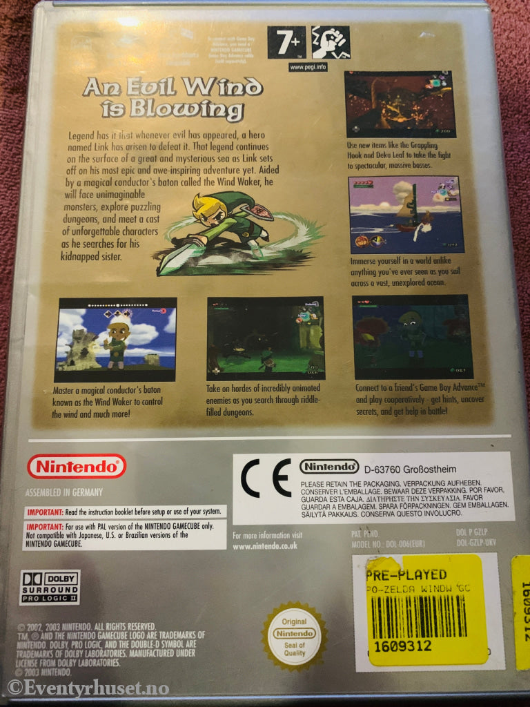 The Legend of Zelda: The Wind Waker. Gamecube.