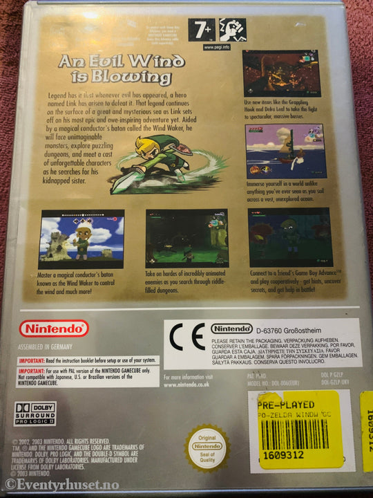 The Legend of Zelda: The Wind Waker. Gamecube.