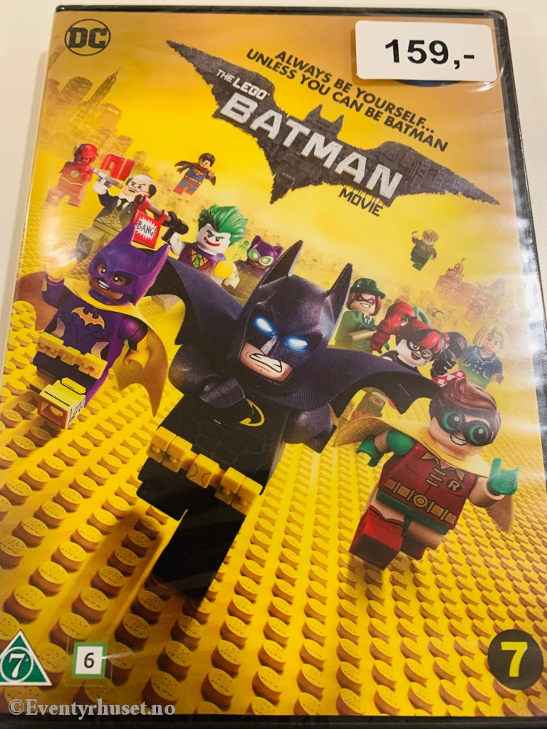 The Lego Batman Movie. Dvd. Ny I Plast! Dvd