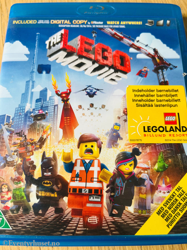 The Lego Movie. Blu - Ray. Blu - Ray Disc