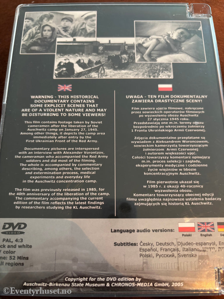 The Liberation of Auschwitz. DVD.
