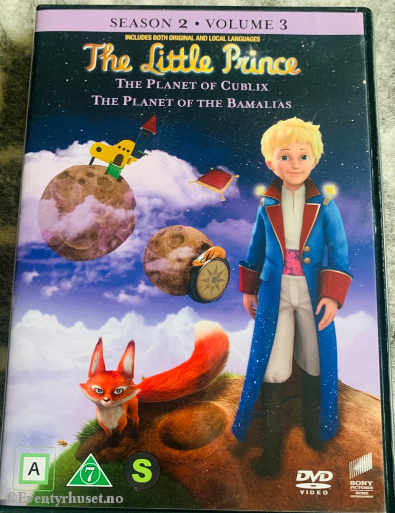 The Little Prince (Den Lille Prinsen). Sesong 2. Vol. 3. Dvd. Dvd