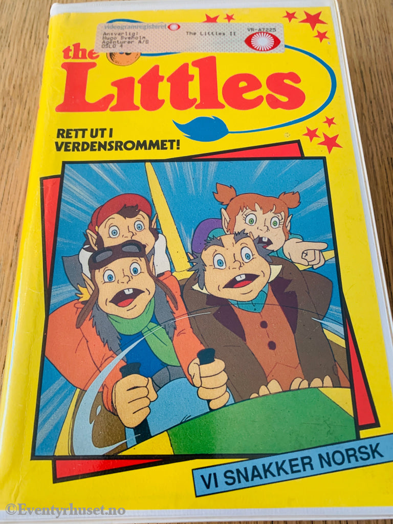 The Littles - Rett Ut I Verdensrommet! Vhs Big Box. Box