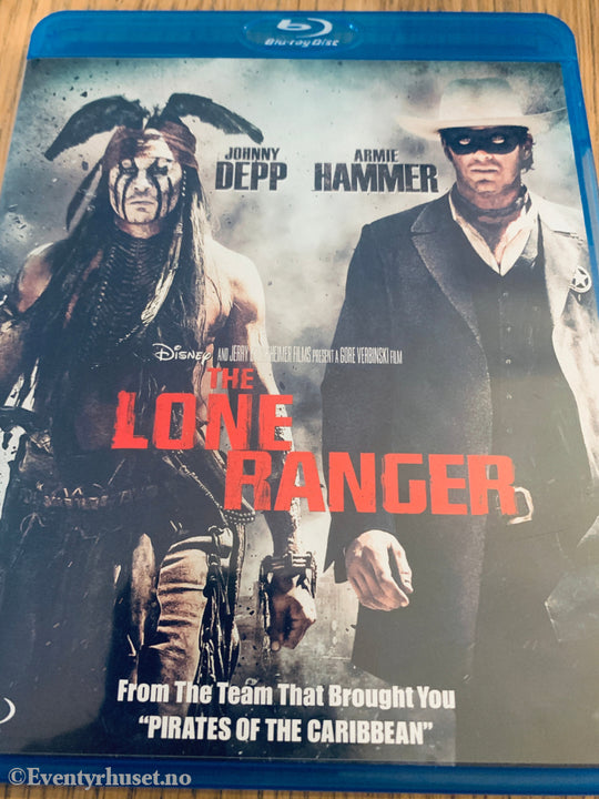The Lone Ranger (2013). Blu-Ray.