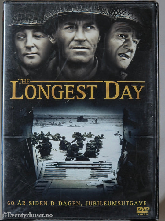 The Longest Day (1962). DVD. Jubileumsutgave. Ny i plast!