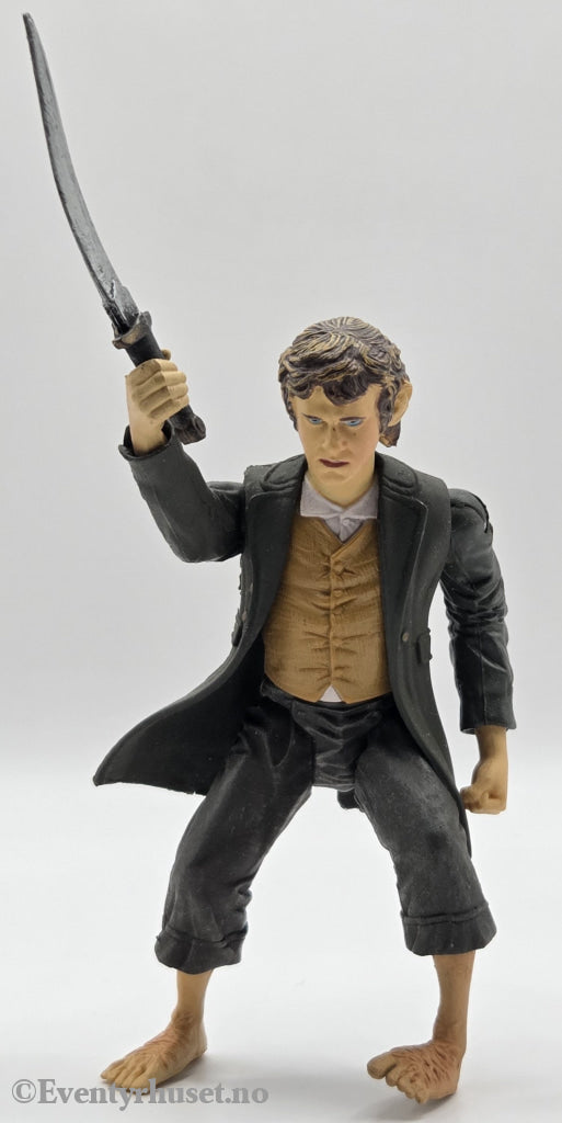 The Lord of the Rings – Frodo Baggins (Weathertop). 2001. Actionfigur. Pent brukt.