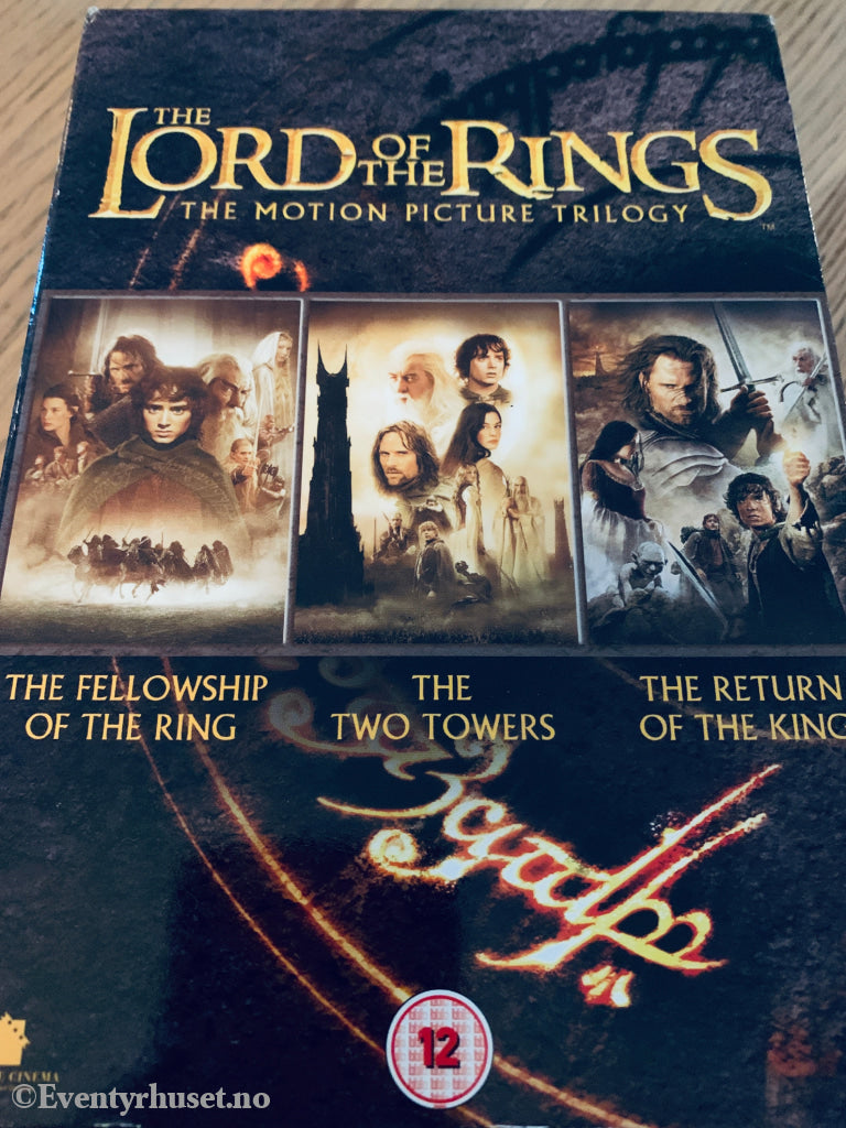 The Lord of the Rings – The Motion Picture Trilogy. 2004. DVD samleboks