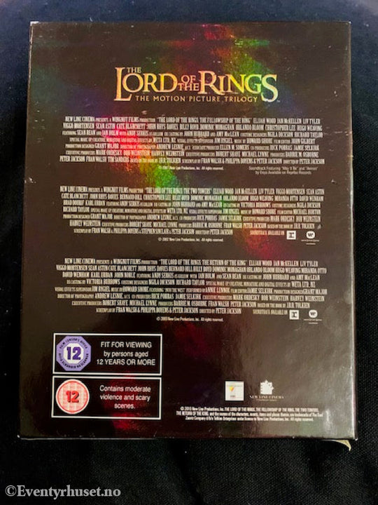 The Lord Of Rings (Ringenes Herre). Filmtriologien. Blu-Ray Samleboks. Blu-Ray Disc