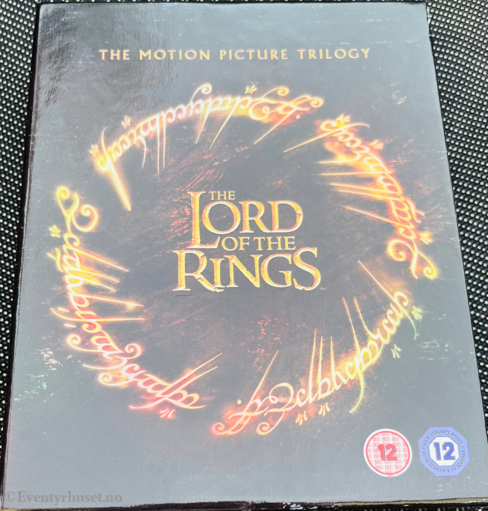 The Lord Of Rings (Ringenes Herre). Filmtriologien. Blu-Ray Samleboks. Blu-Ray Disc