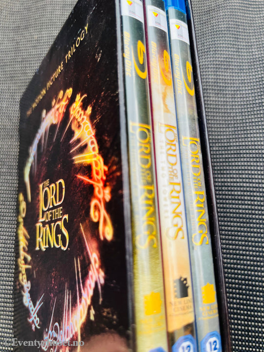 The Lord Of Rings (Ringenes Herre). Filmtriologien. Blu-Ray Samleboks. Blu-Ray Disc