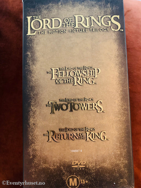 The Lord Of Rings. Special Extended Dvd Edition. Ringenes Herre. Samleboks.