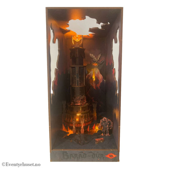 The Lord of the Rings Tiny Adventures Book Nook Mini Diorama Barad-Dûr 23 cm Toys