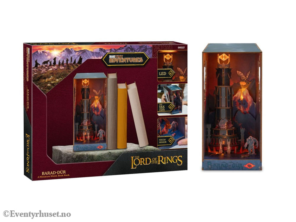 The Lord of the Rings Tiny Adventures Book Nook Mini Diorama Barad-Dûr 23 cm Toys