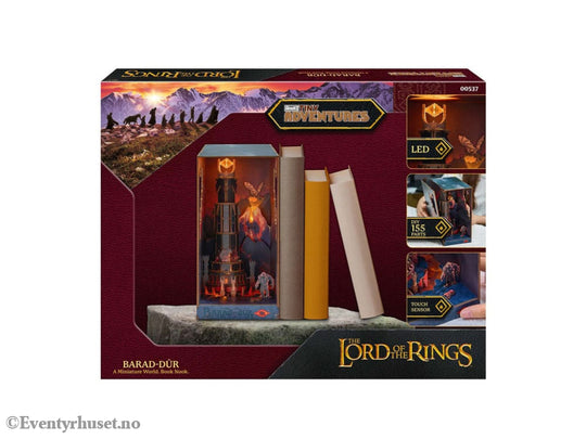 The Lord of the Rings Tiny Adventures Book Nook Mini Diorama Barad-Dûr 23 cm Toys
