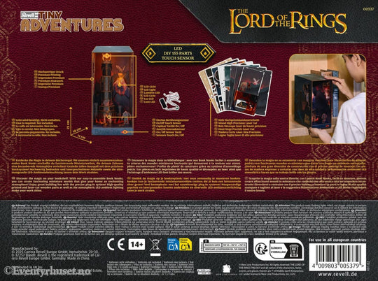 The Lord of the Rings Tiny Adventures Book Nook Mini Diorama Barad-Dûr 23 cm Toys