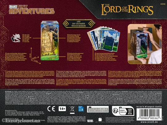 The Lord of the Rings Tiny Adventures Book Nook Mini Diorama Minas Tirith 23 cm Toys