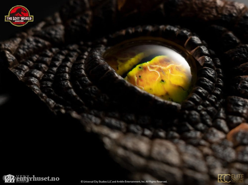 The Lost World: Jurassic Park Replica Bust Male Velociraptor Eye Prop 23 cm Collectibles