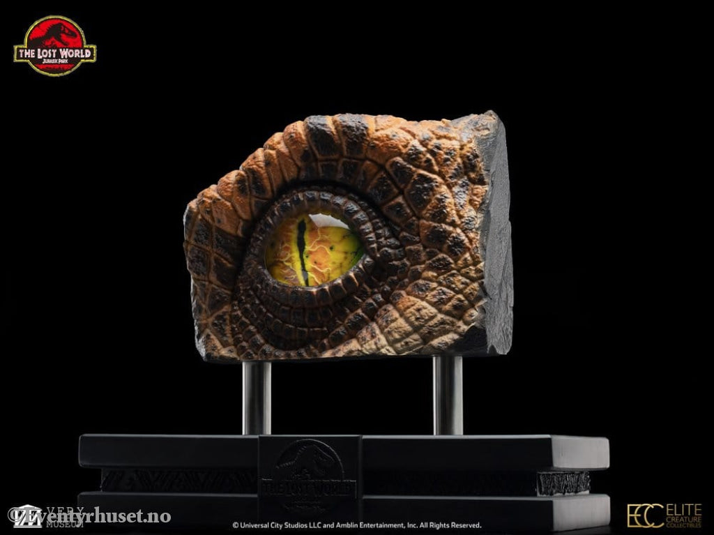 The Lost World: Jurassic Park Replica Bust Male Velociraptor Eye Prop 23 cm Collectibles