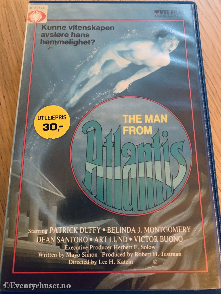 The Man From Atlantis. 1977-78. Vhs Big Box.