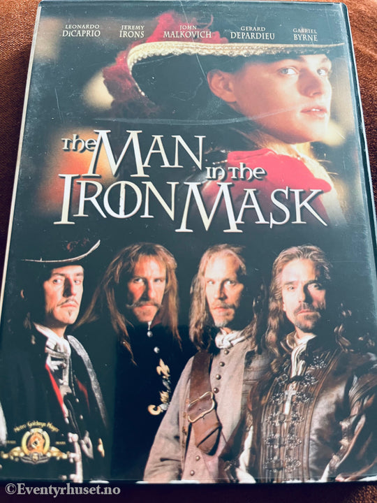 The Man In The Iron Mask (Mannen Med Jernmasken). 1997. Dvd. Dvd